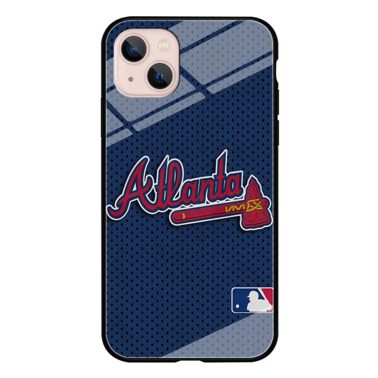 Baseball Atlanta Braves MLB 002 iPhone 14 Case-Phone Case-Tempered Glass Case-Altracase