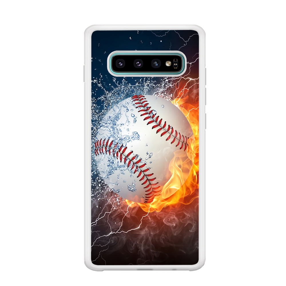 Baseball Ball Cool Art Samsung Galaxy S10 Plus Case