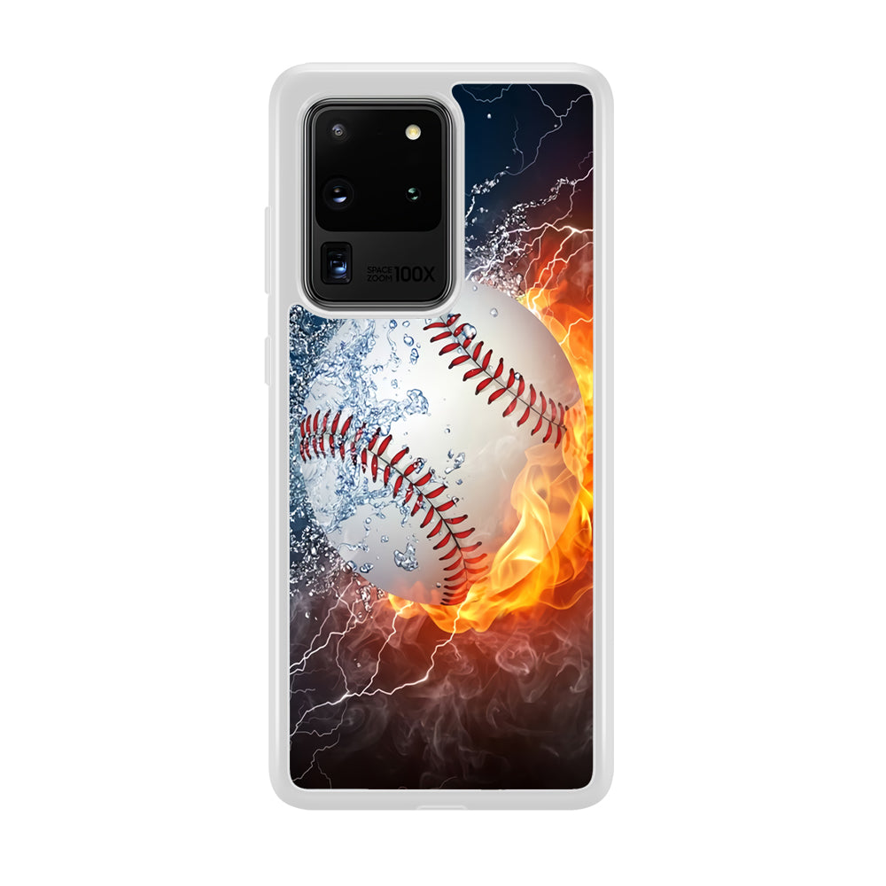 Baseball Ball Cool Art Samsung Galaxy S20 Ultra Case