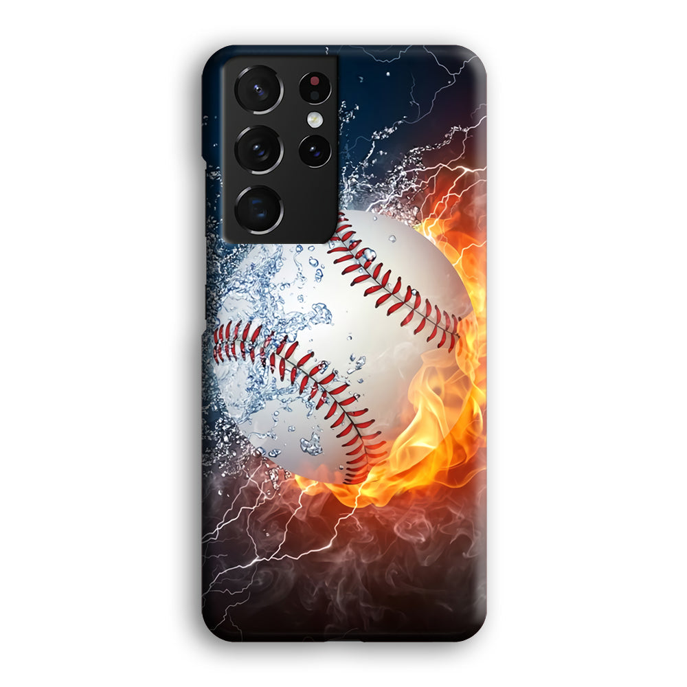 Baseball Ball Cool Art Samsung Galaxy S24 Ultra Case