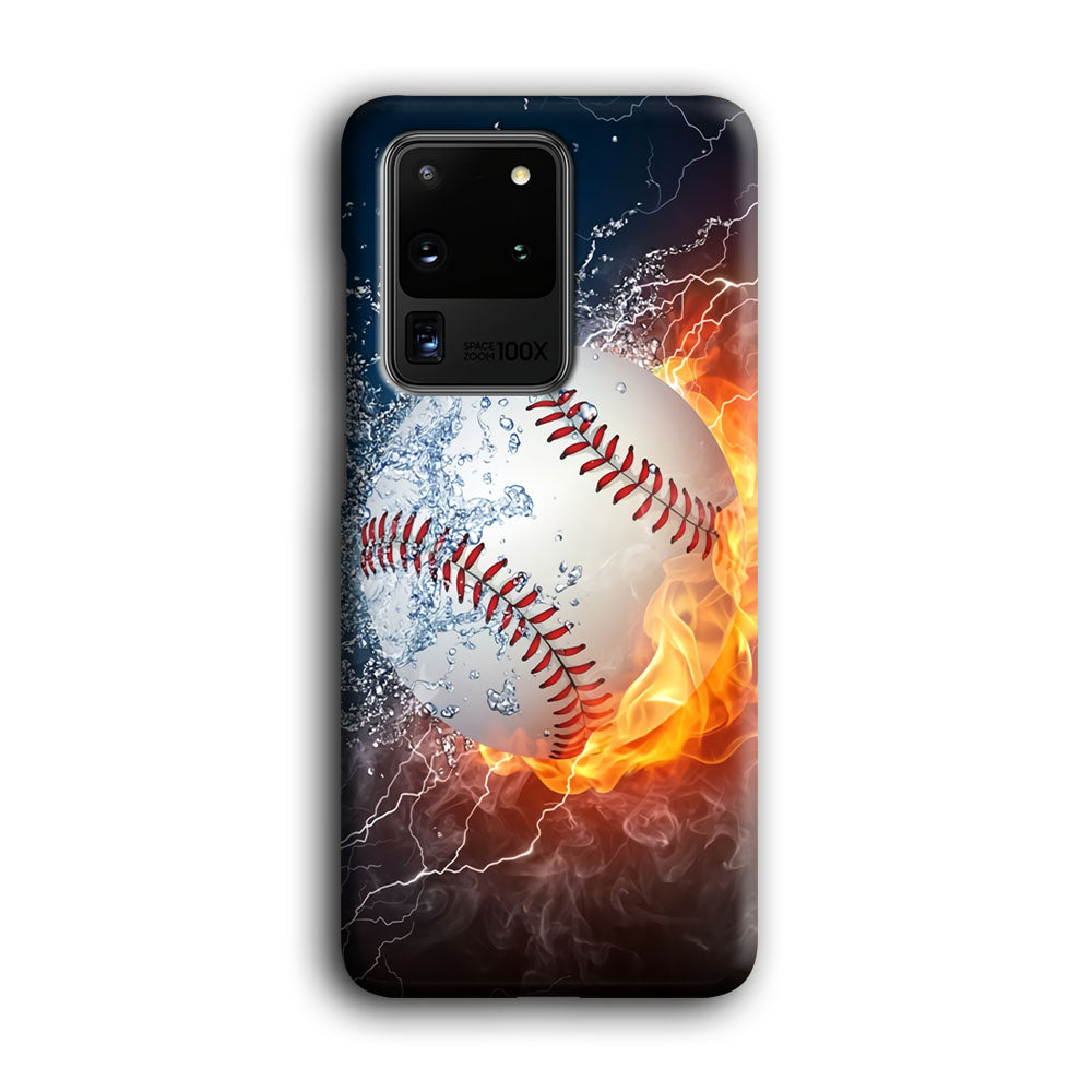 Baseball Ball Cool Art Samsung Galaxy S20 Ultra Case