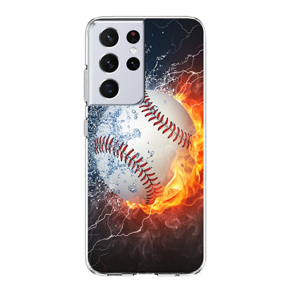 Baseball Ball Cool Art Samsung Galaxy S24 Ultra Case