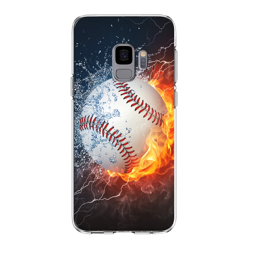 Baseball Ball Cool Art Samsung Galaxy S9 Case