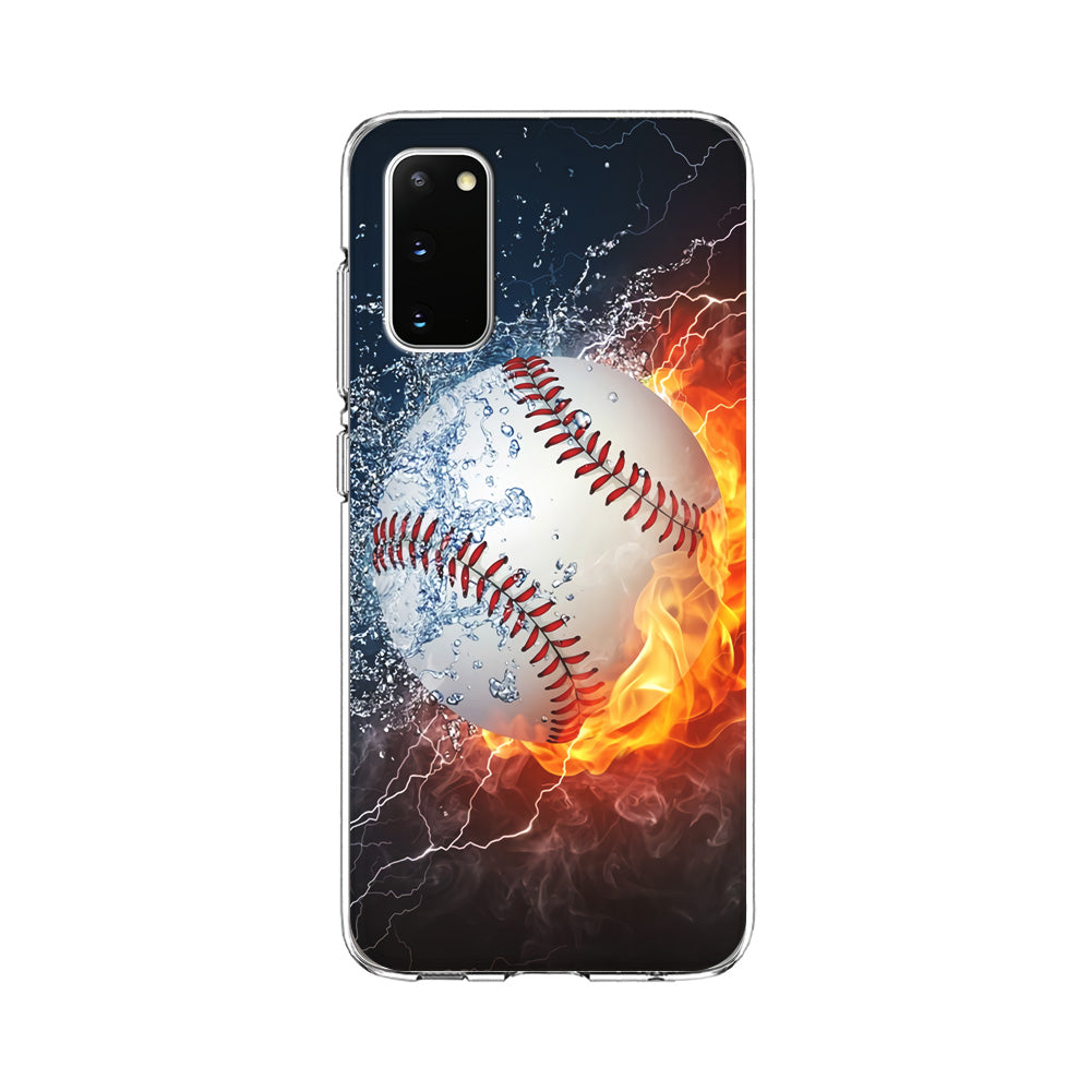 Baseball Ball Cool Art Samsung Galaxy S20 Case
