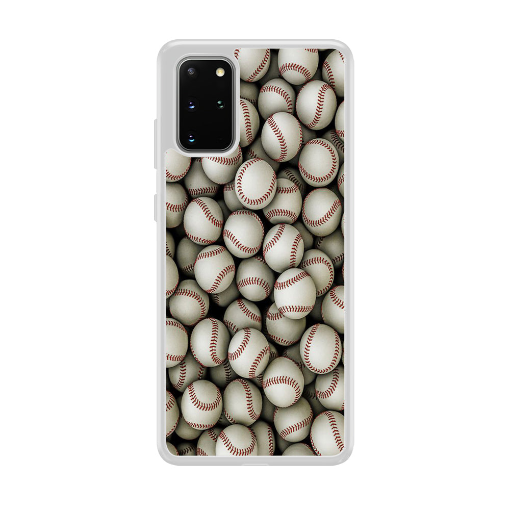 Baseball Ball Pattern Samsung Galaxy S20 Plus Case