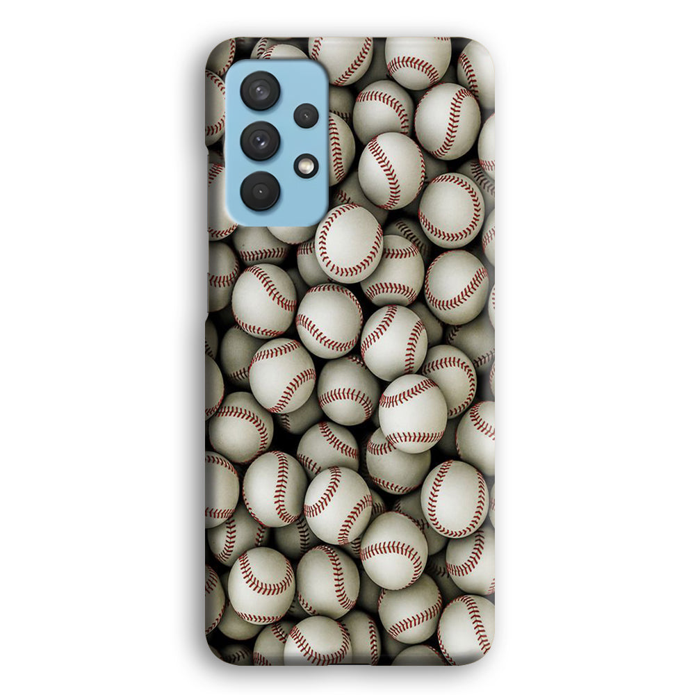 Baseball Ball Pattern Samsung Galaxy A32 Case