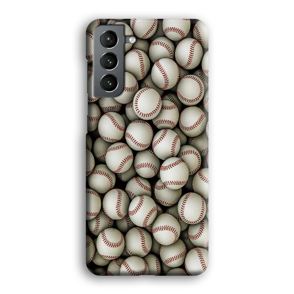 Baseball Ball Pattern Samsung Galaxy S21 Plus Case