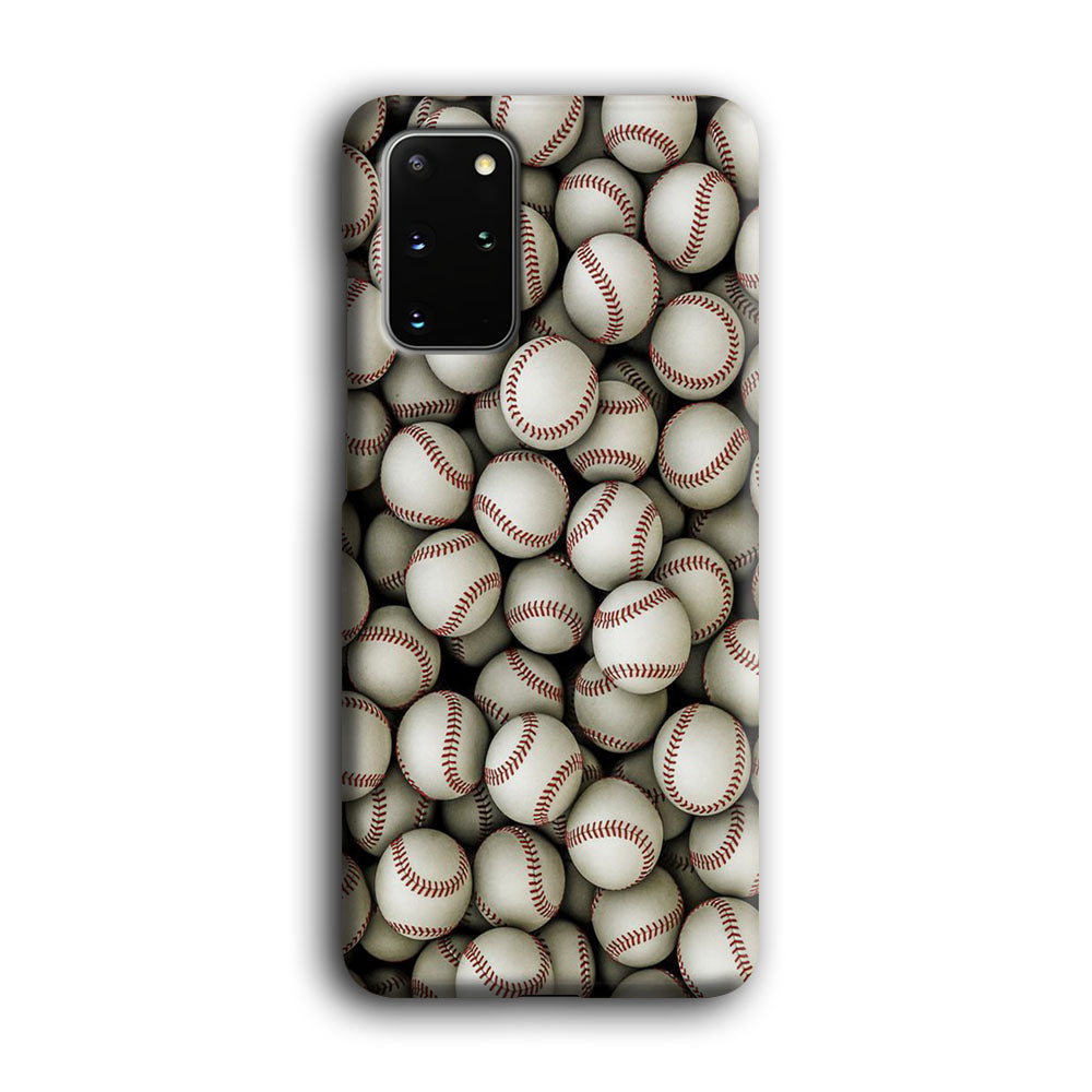 Baseball Ball Pattern Samsung Galaxy S20 Plus Case