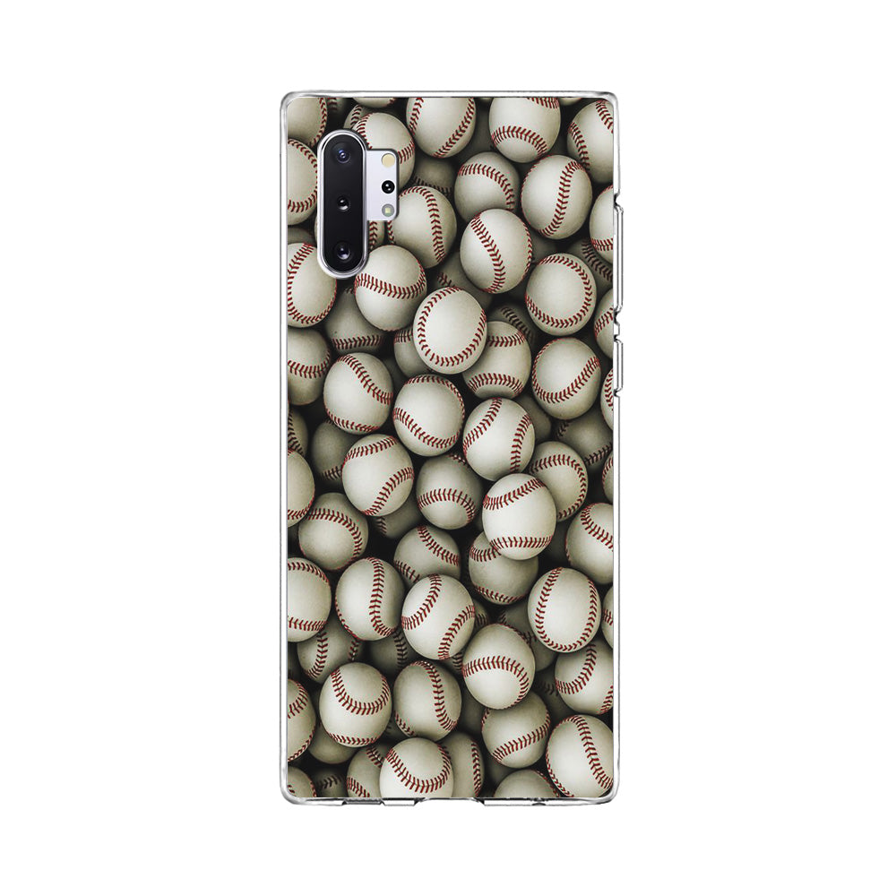 Baseball Ball Pattern Samsung Galaxy Note 10 Plus Case