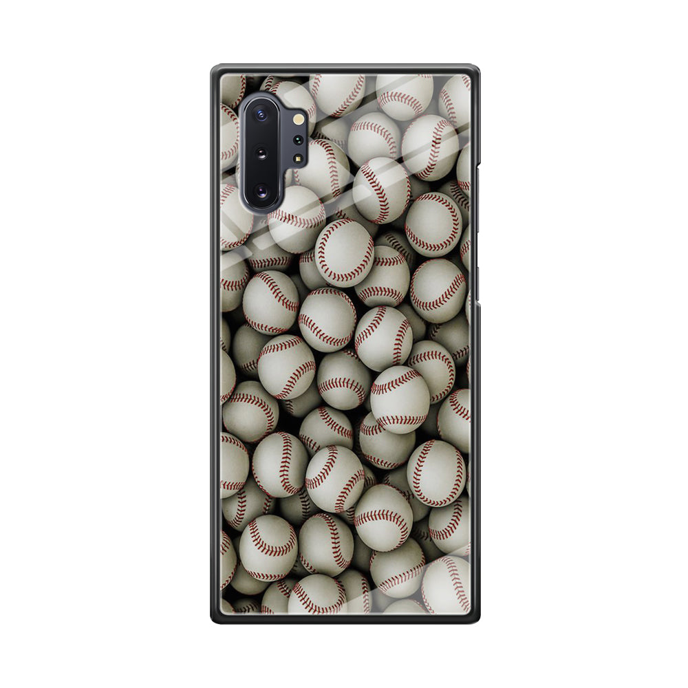 Baseball Ball Pattern Samsung Galaxy Note 10 Plus Case
