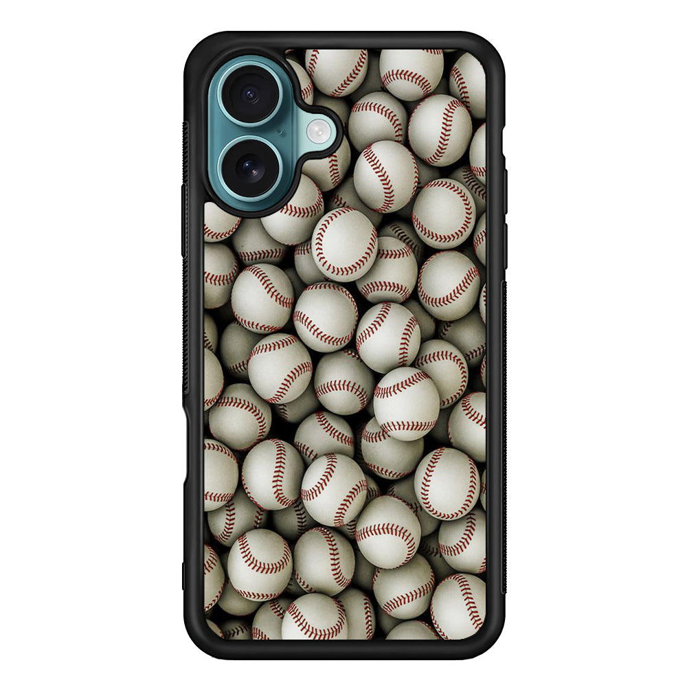 Baseball Ball Pattern iPhone 16 Case - Altracase