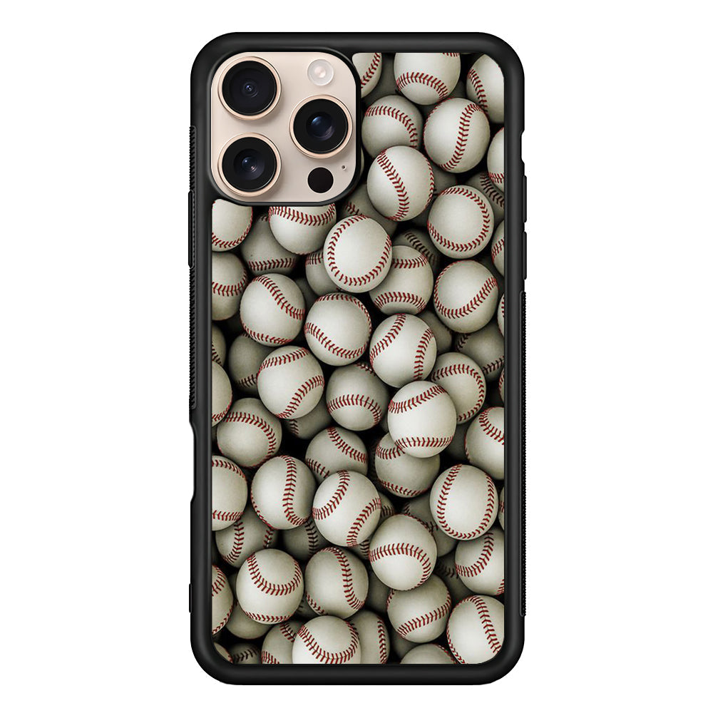Baseball Ball Pattern iPhone 16 Pro Max Case - Altracase