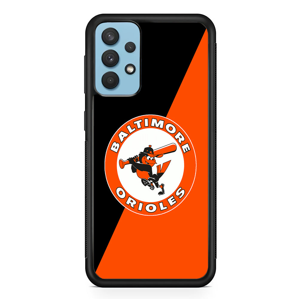 Baseball Baltimore Orioles MLB 001 Samsung Galaxy A32 Case