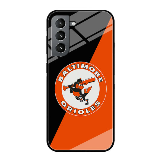 Baseball Baltimore Orioles MLB 001 Samsung Galaxy S22 Case-Phone Case-Tempered Glass Case-Altracase