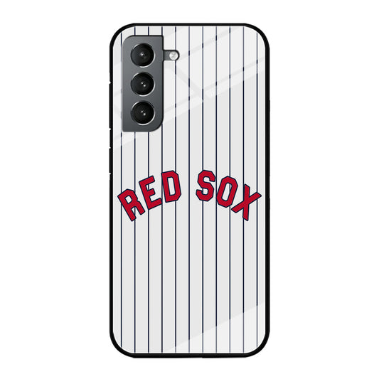 Baseball Boston Red Sox MLB 002 Samsung Galaxy S22 Case-Phone Case-Tempered Glass Case-Altracase