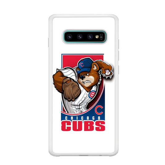 Baseball Chicago Cubs MLB 001 Samsung Galaxy S10 Case