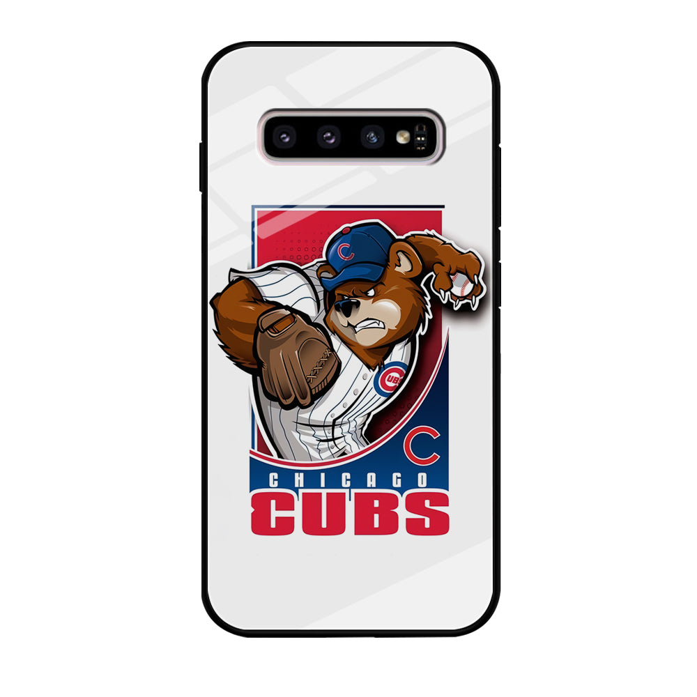 Baseball Chicago Cubs MLB 001 Samsung Galaxy S10 Case