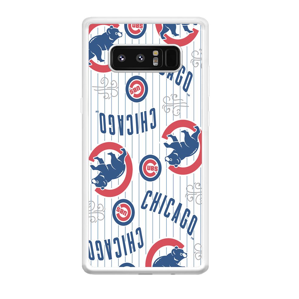 Baseball Chicago Cubs MLB 002 Samsung Galaxy Note 8 Case