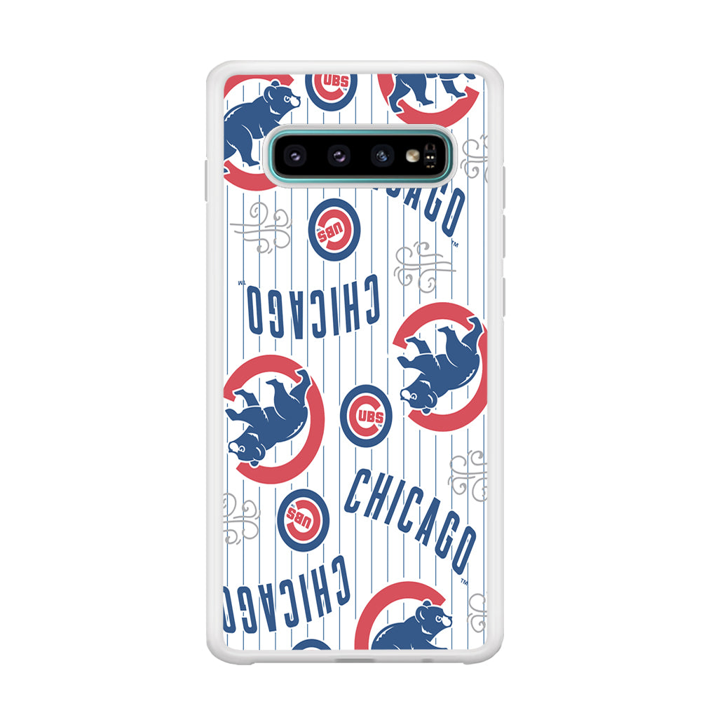 Baseball Chicago Cubs MLB 002 Samsung Galaxy S10 Case