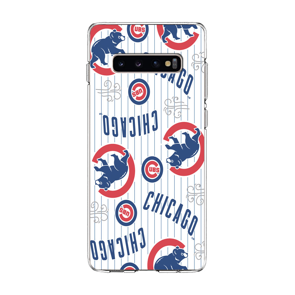 Baseball Chicago Cubs MLB 002 Samsung Galaxy S10 Case