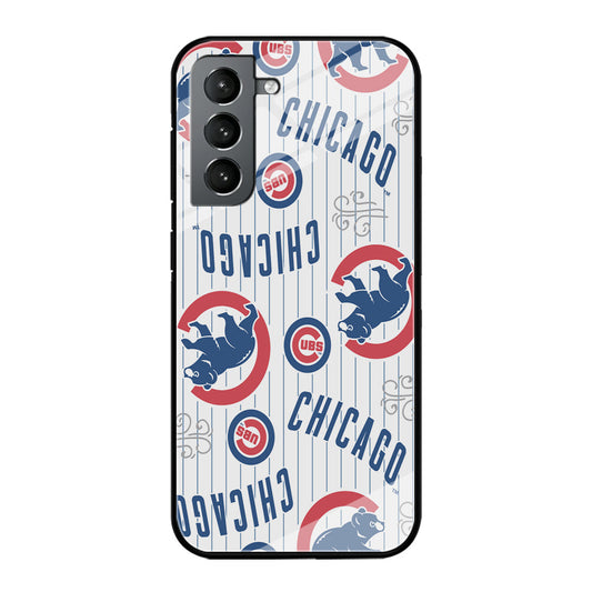 Baseball Chicago Cubs MLB 002 Samsung Galaxy S22 Case-Phone Case-Tempered Glass Case-Altracase