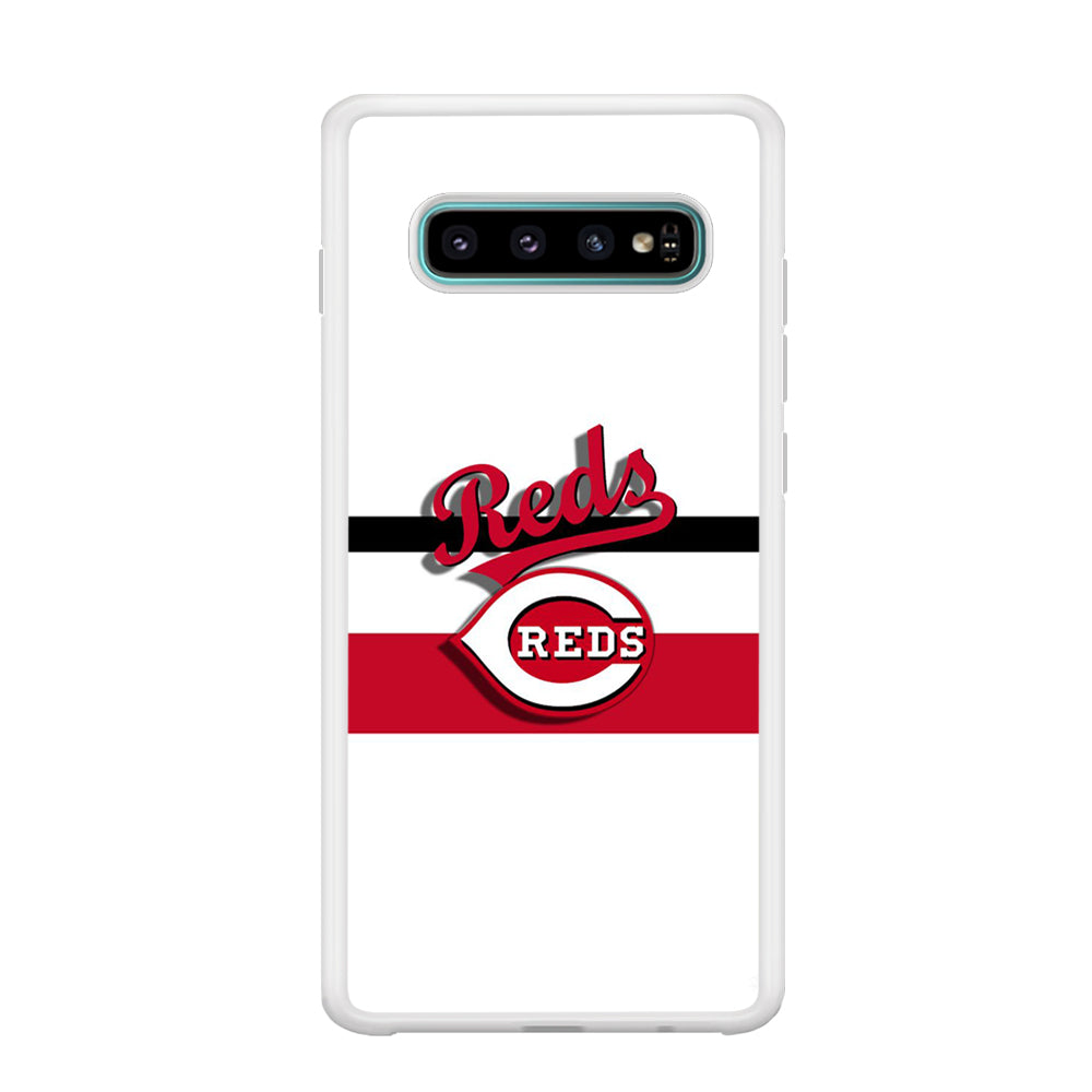 Baseball Cincinnati Reds MLB 001 Samsung Galaxy S10 Case