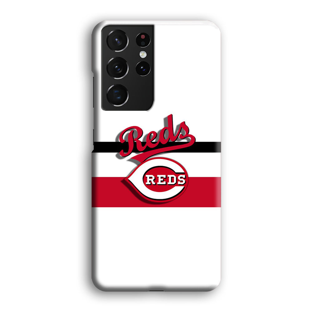 Baseball Cincinnati Reds MLB 001 Samsung Galaxy S21 Ultra Case