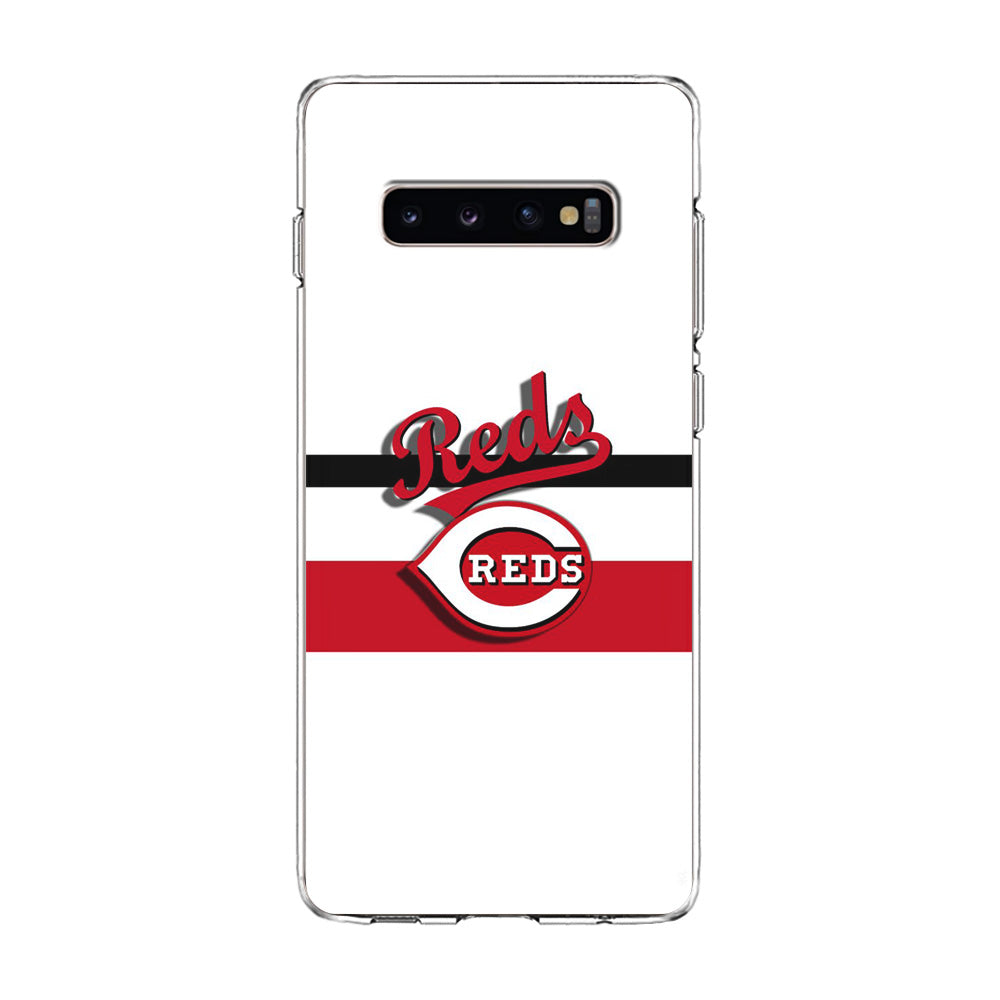 Baseball Cincinnati Reds MLB 001 Samsung Galaxy S10 Case