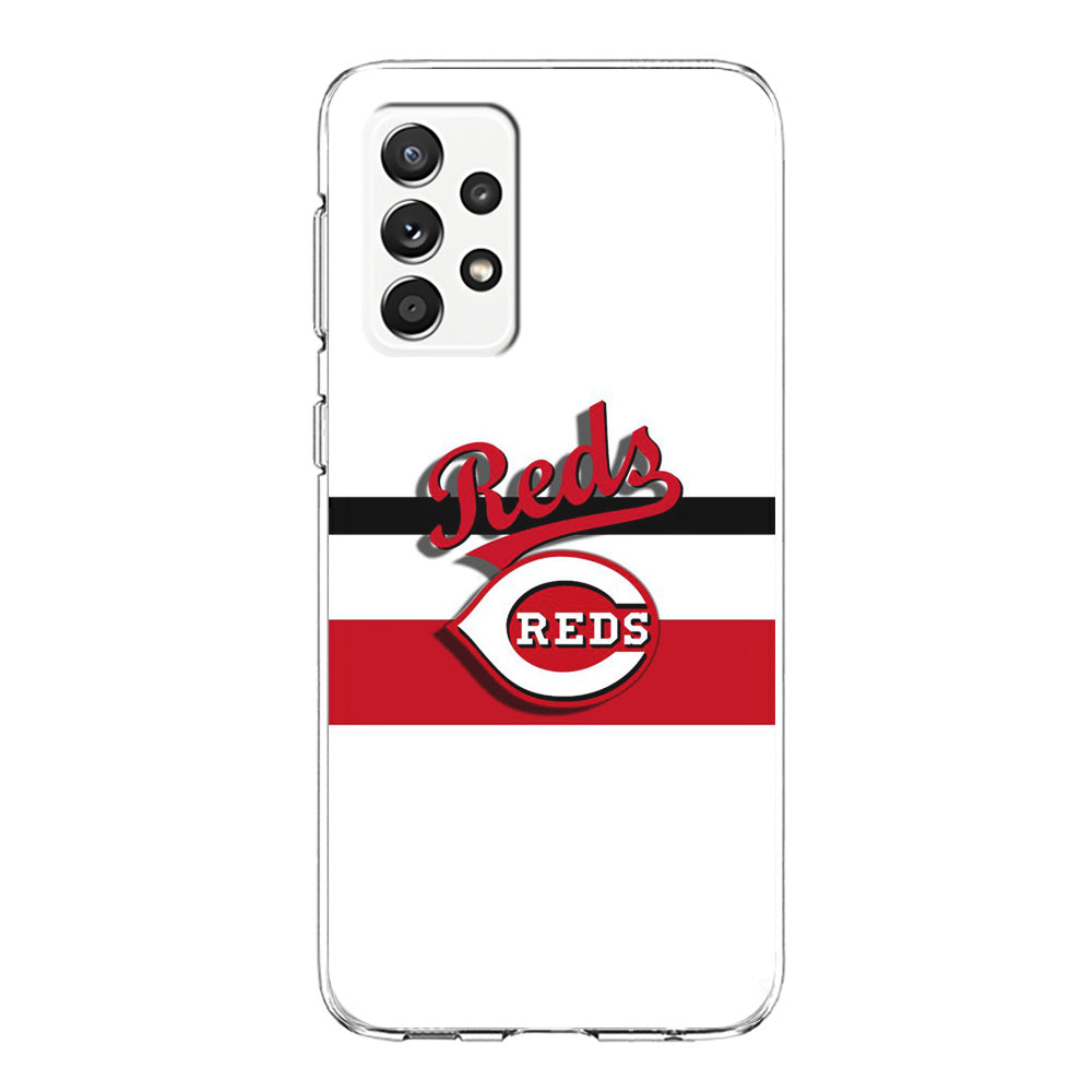 Baseball Cincinnati Reds MLB 001 Samsung Galaxy A72 Case