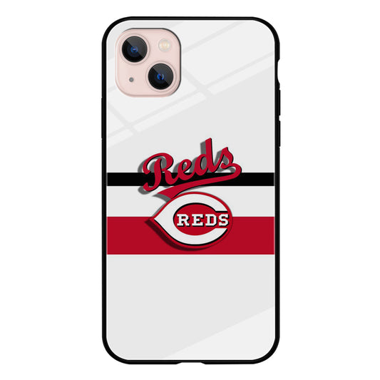 Baseball Cincinnati Reds MLB 001 iPhone 14 Case-Phone Case-Tempered Glass Case-Altracase