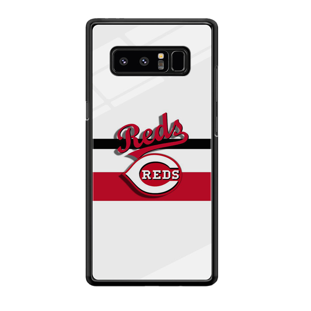 Baseball Cincinnati Reds MLB 001 Samsung Galaxy Note 8 Case