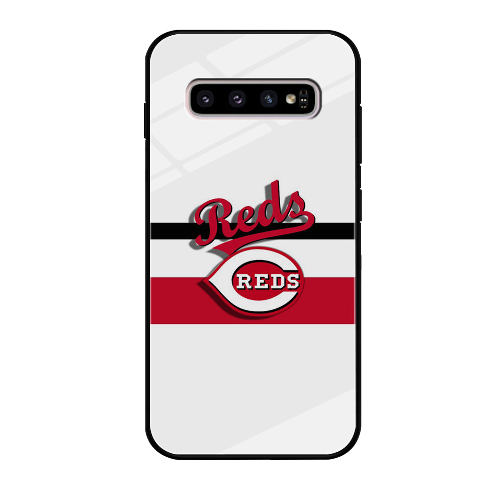 Baseball Cincinnati Reds MLB 001 Samsung Galaxy S10 Case