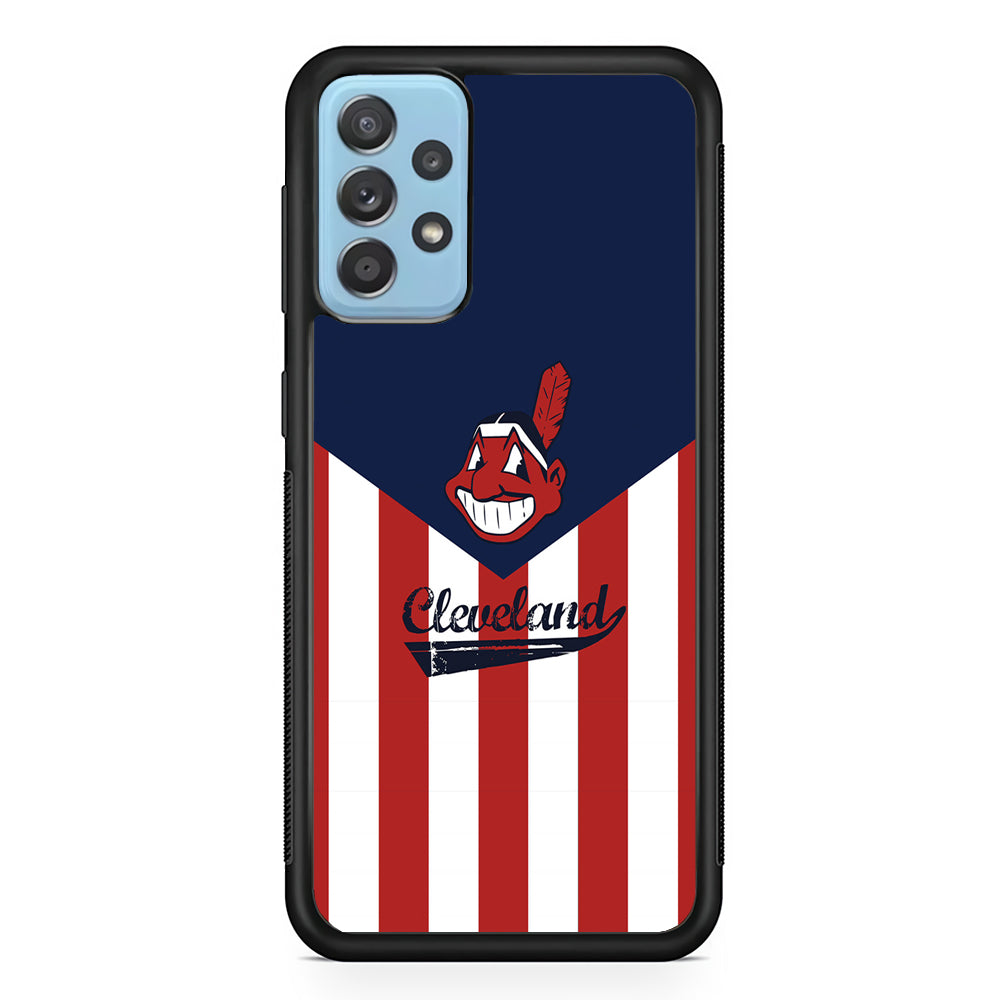 Baseball Cleveland Indians MLB 001 Samsung Galaxy A72 Case