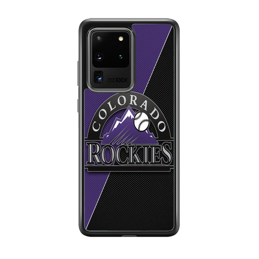 Baseball Colorado Rockies MLB 001 Samsung Galaxy S20 Ultra Case