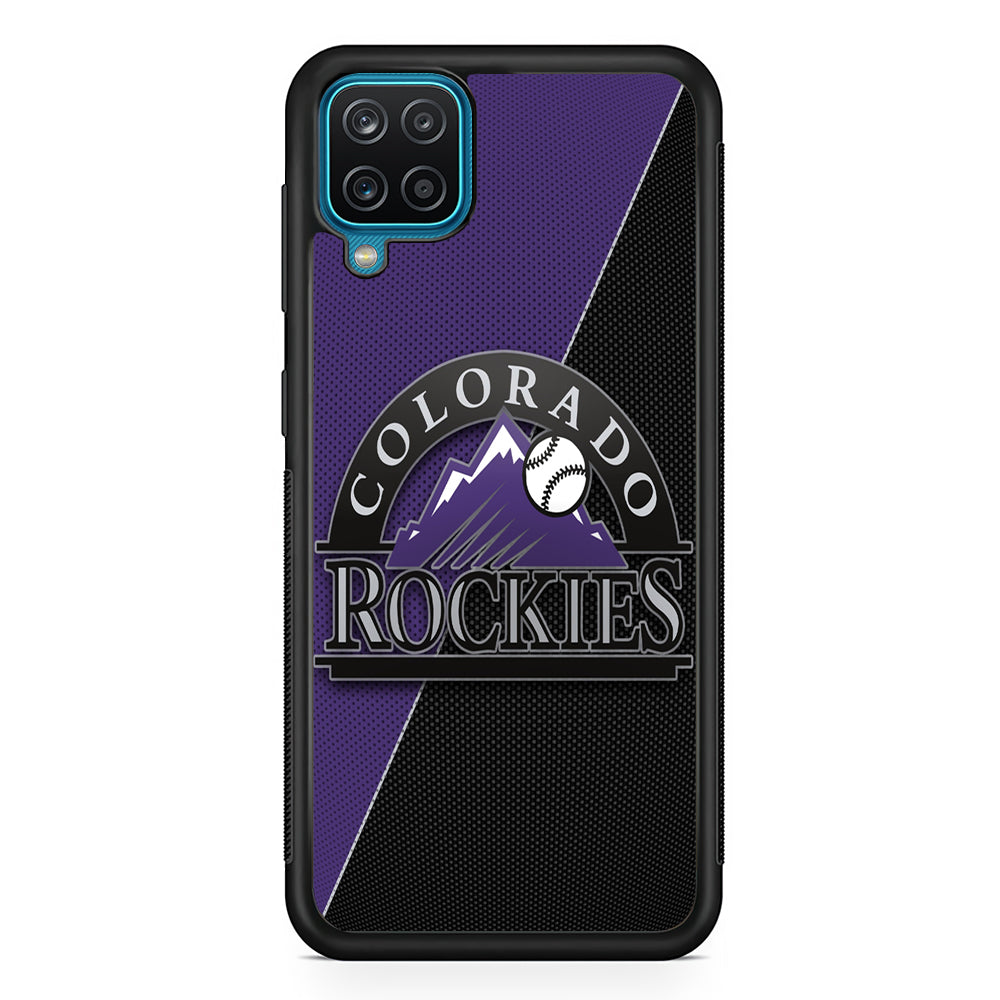 Baseball Colorado Rockies MLB 001  Samsung Galaxy A12 Case