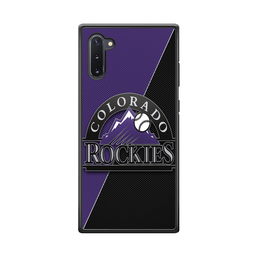 Baseball Colorado Rockies MLB 001 Samsung Galaxy Note 10 Case