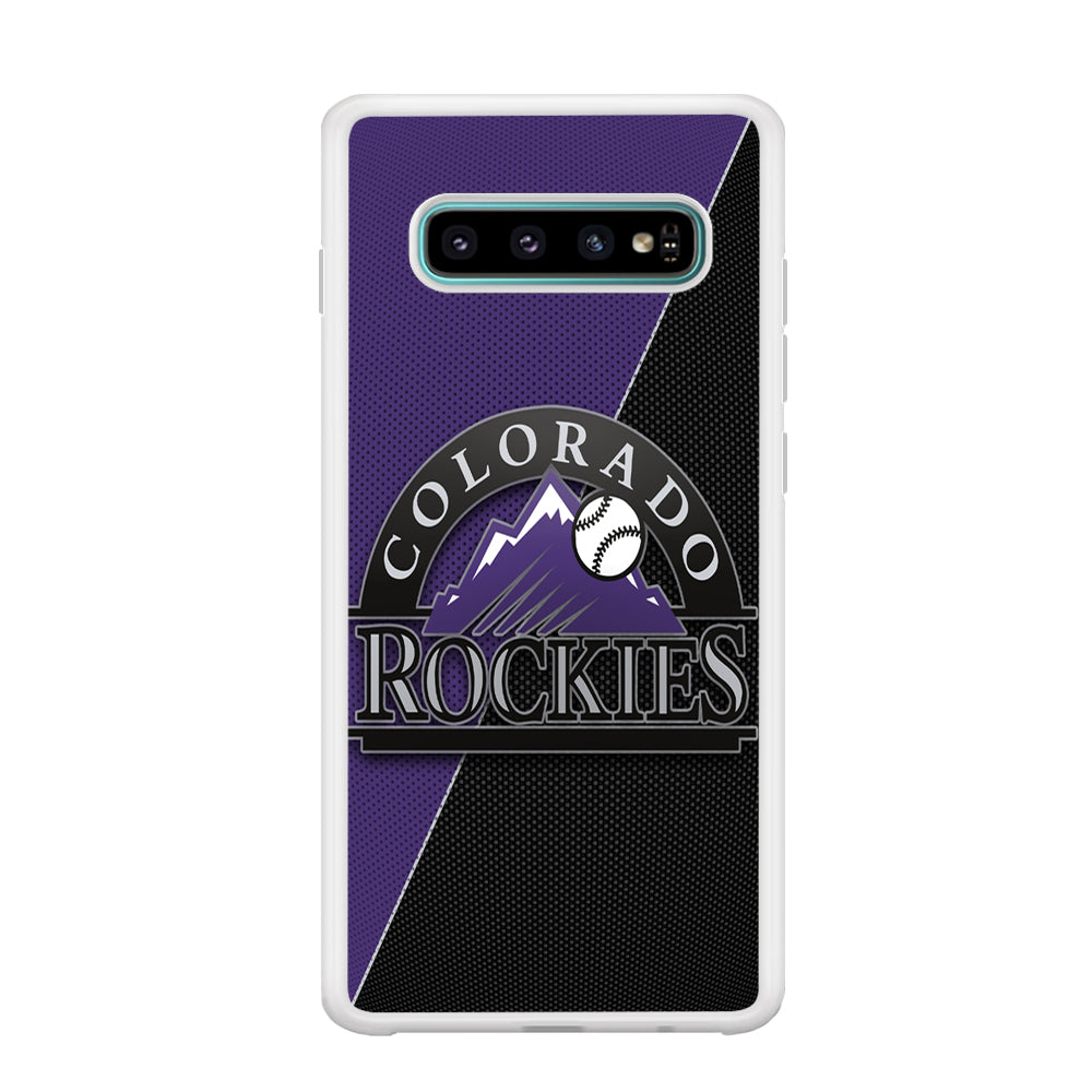 Baseball Colorado Rockies MLB 001 Samsung Galaxy S10 Case