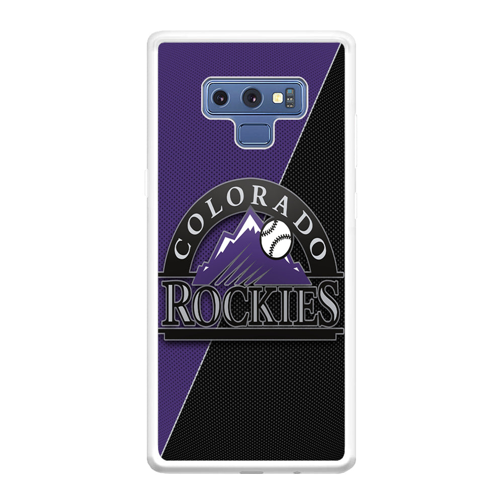 Baseball Colorado Rockies MLB 001 Samsung Galaxy Note 9 Case
