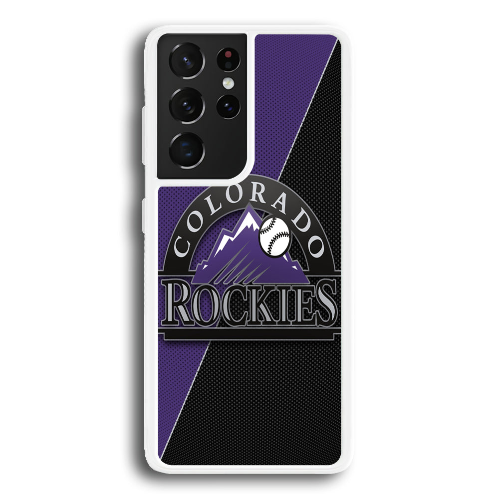 Baseball Colorado Rockies MLB 001 Samsung Galaxy S24 Ultra Case