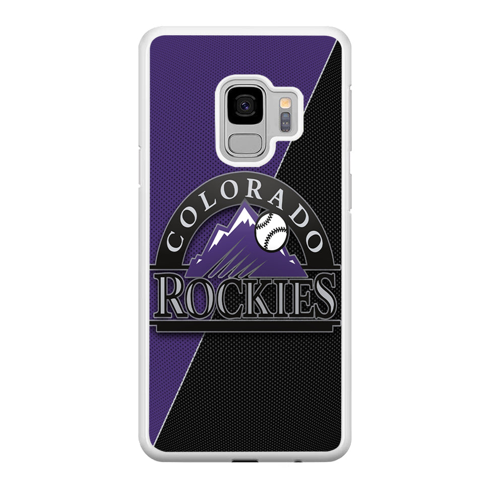 Baseball Colorado Rockies MLB 001 Samsung Galaxy S9 Case