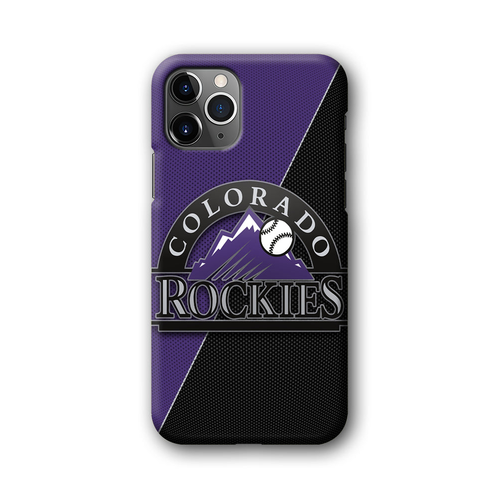 Baseball Colorado Rockies MLB 001 iPhone 11 Pro Case