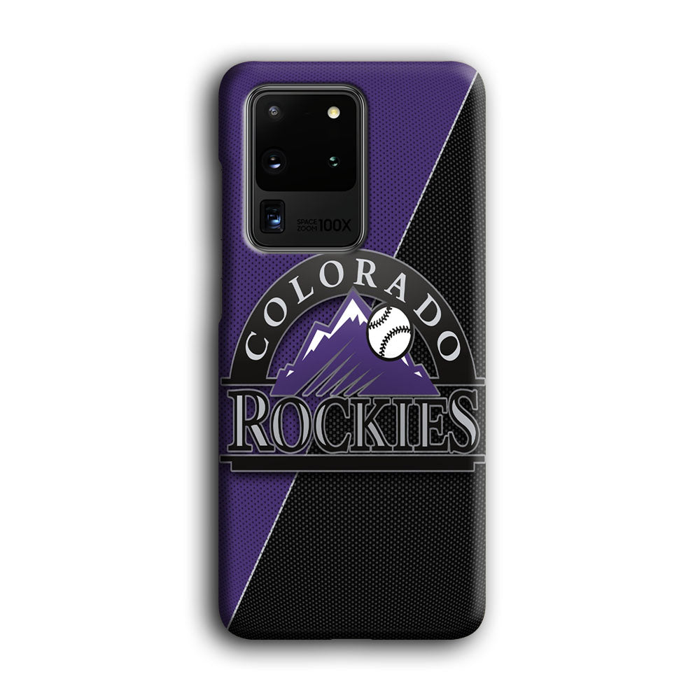 Baseball Colorado Rockies MLB 001 Samsung Galaxy S20 Ultra Case