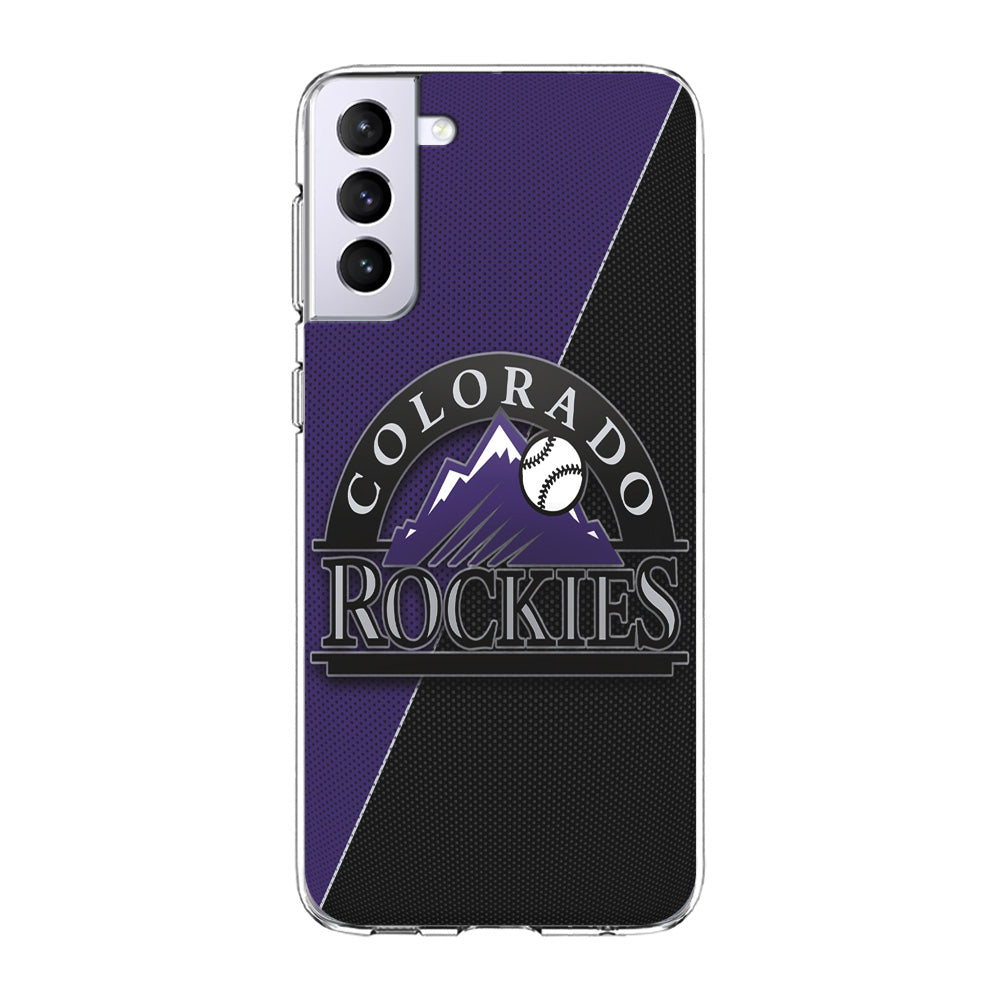 Baseball Colorado Rockies MLB 001 Samsung Galaxy S22 Case-Phone Case-Clear Soft Case-Altracase