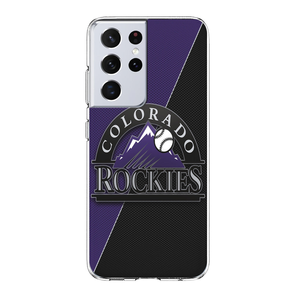 Baseball Colorado Rockies MLB 001 Samsung Galaxy S22 Ultra Case