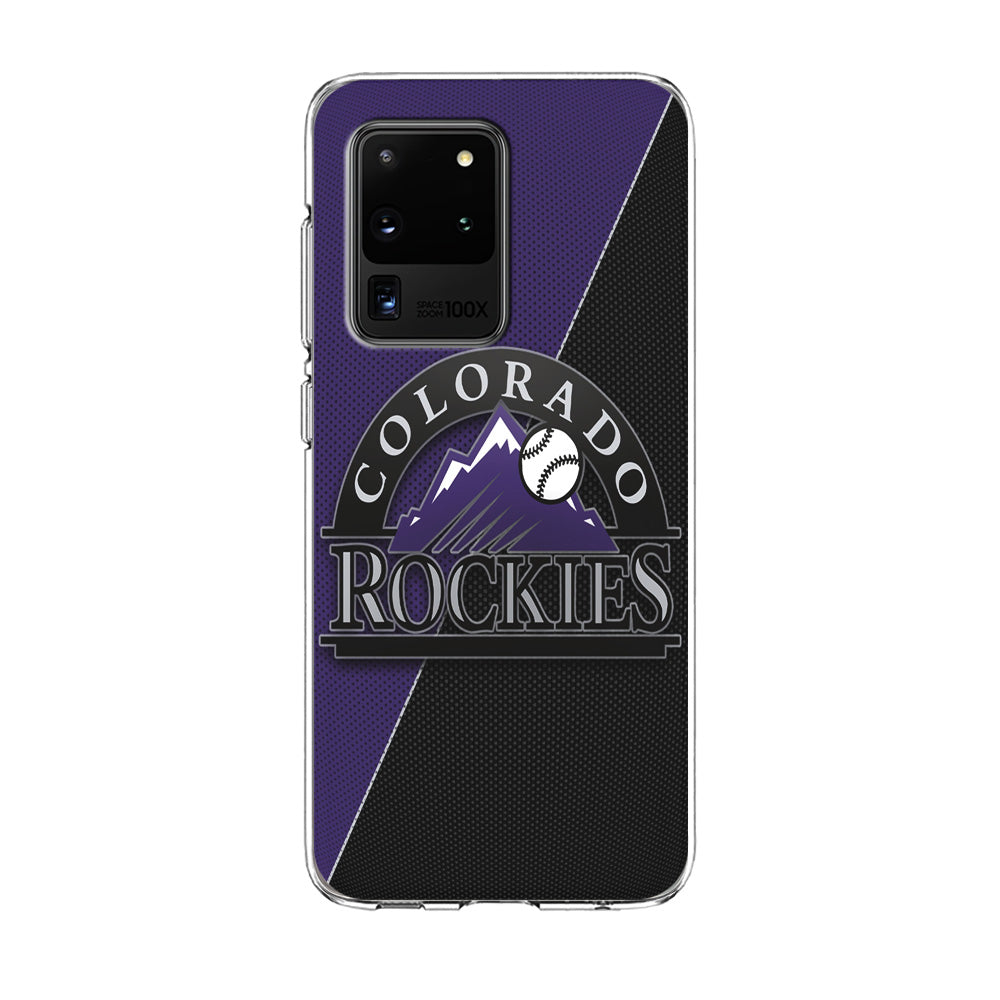 Baseball Colorado Rockies MLB 001 Samsung Galaxy S20 Ultra Case