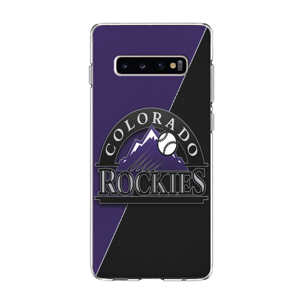 Baseball Colorado Rockies MLB 001 Samsung Galaxy S10 Case