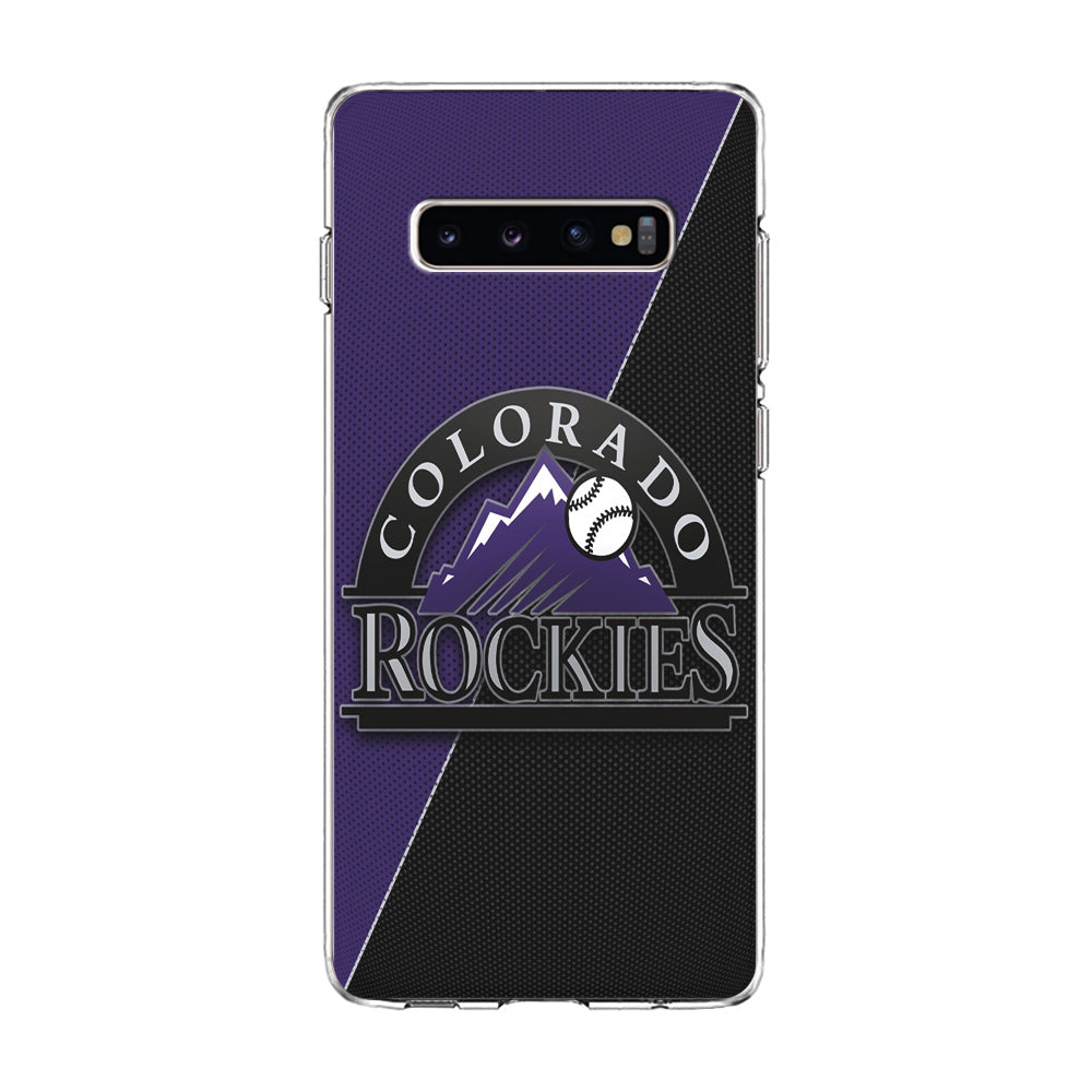 Baseball Colorado Rockies MLB 001 Samsung Galaxy S10 Plus Case