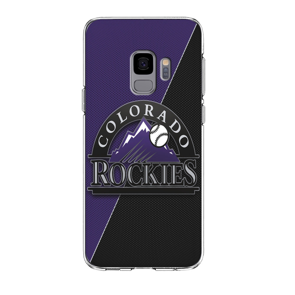 Baseball Colorado Rockies MLB 001 Samsung Galaxy S9 Case