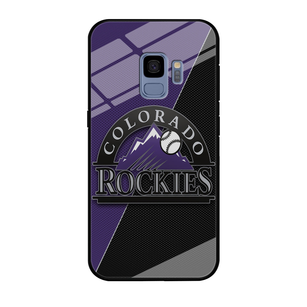 Baseball Colorado Rockies MLB 001 Samsung Galaxy S9 Case