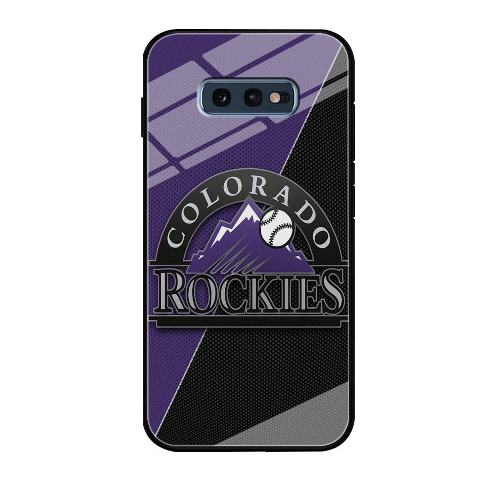 Baseball Colorado Rockies MLB 001 Samsung Galaxy S10E Case